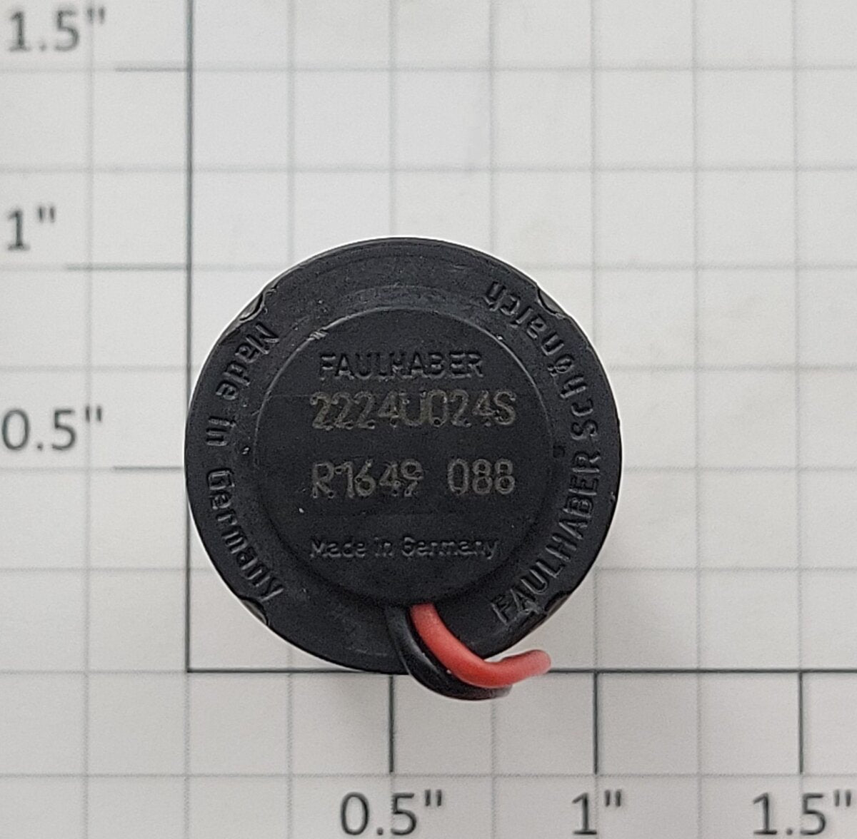 Faulhaber 2224U024S 20-Volt DC Can Gear Motor