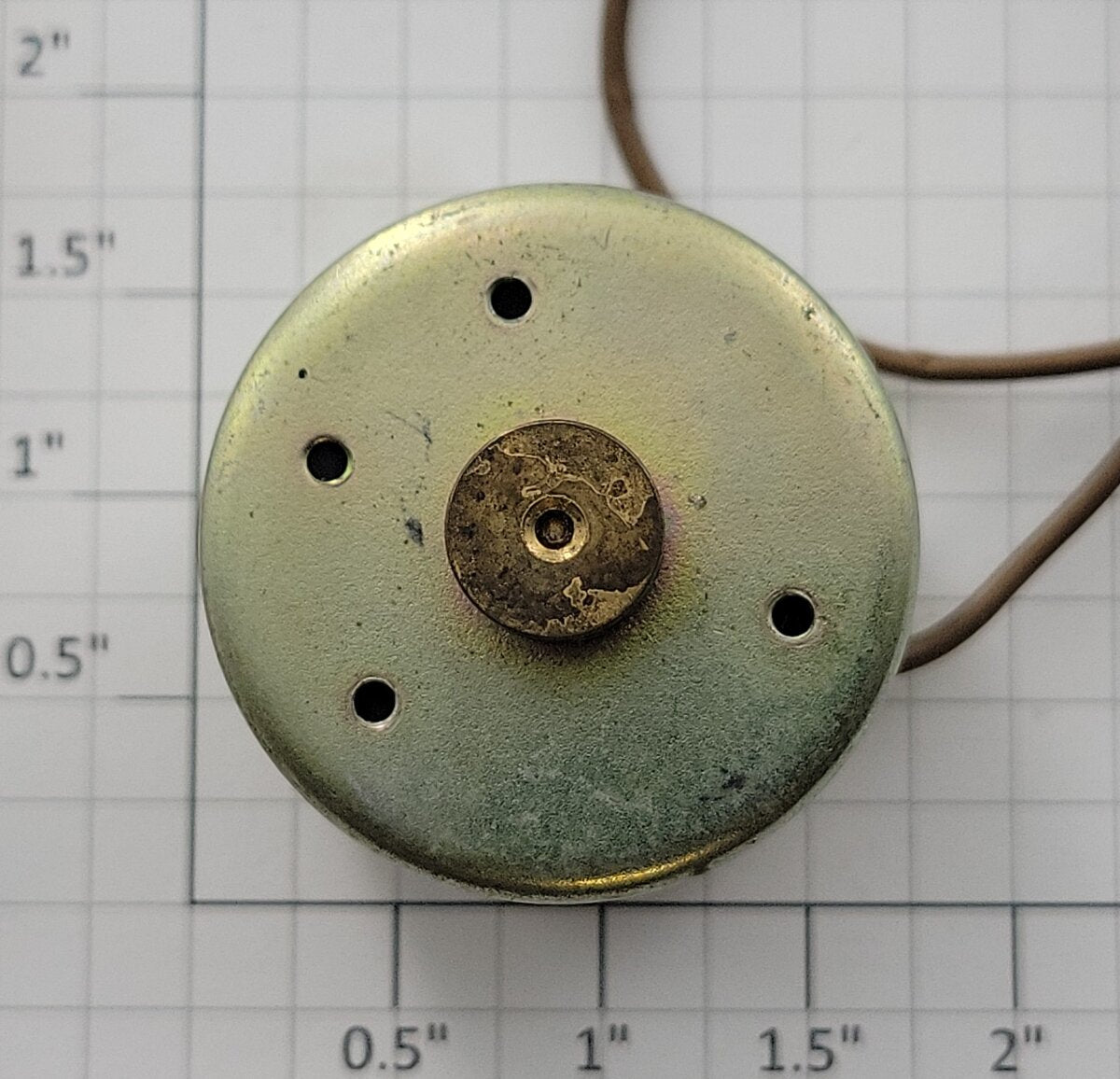 Canon MD39-R5CNC 12-Volt DC Can Motor with Pulley
