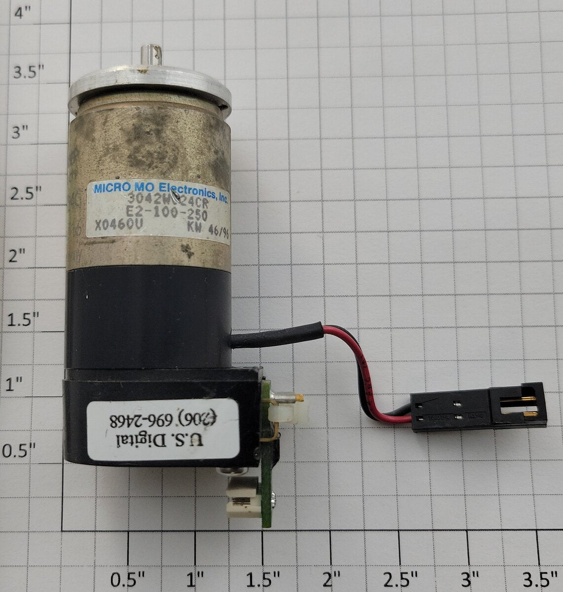 Faulhaber 3042W024CR 20-Volt DC Can Motor with Encoder