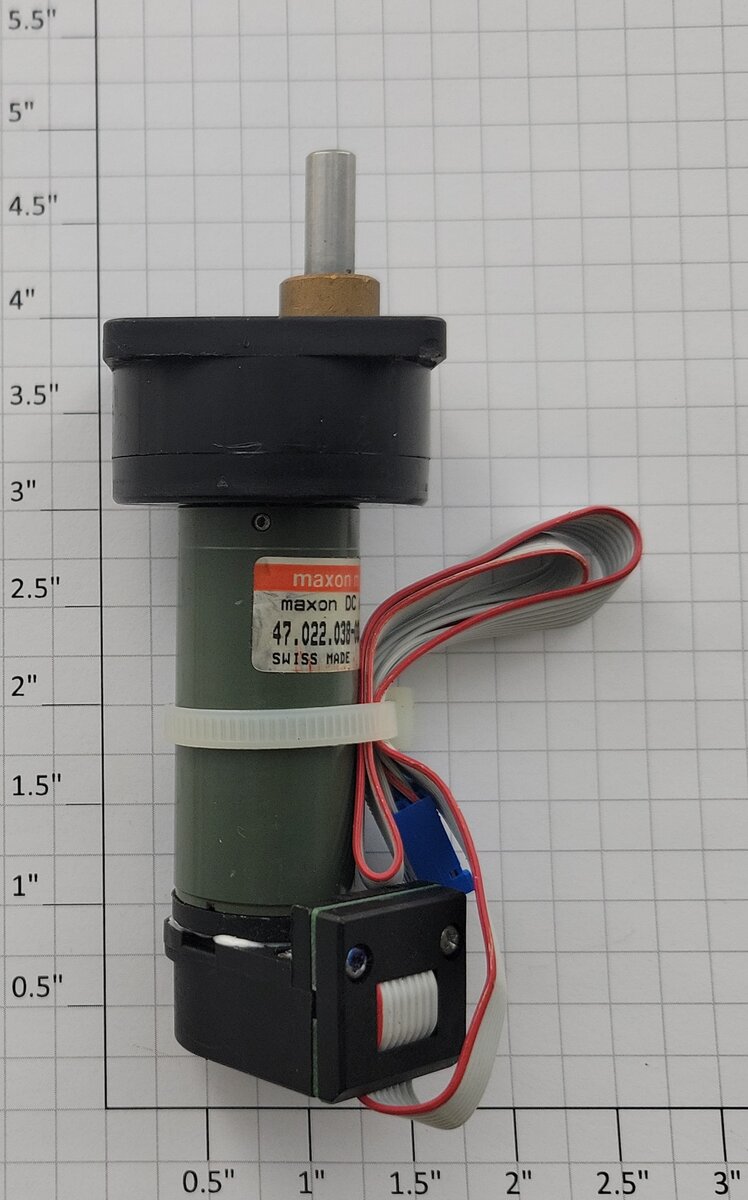 Maxon 47.022.038-00.19-051 12-Volt DC Can Motor with Encoder