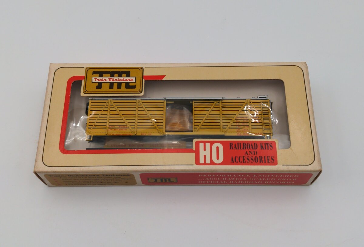 Train Miniature 2501 HO Union Pacific 40' ARA Standard Stock Car Kit