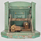 Lionel 219-100 Derrick Car Green Cab and Upper Platform with Gear Assembly