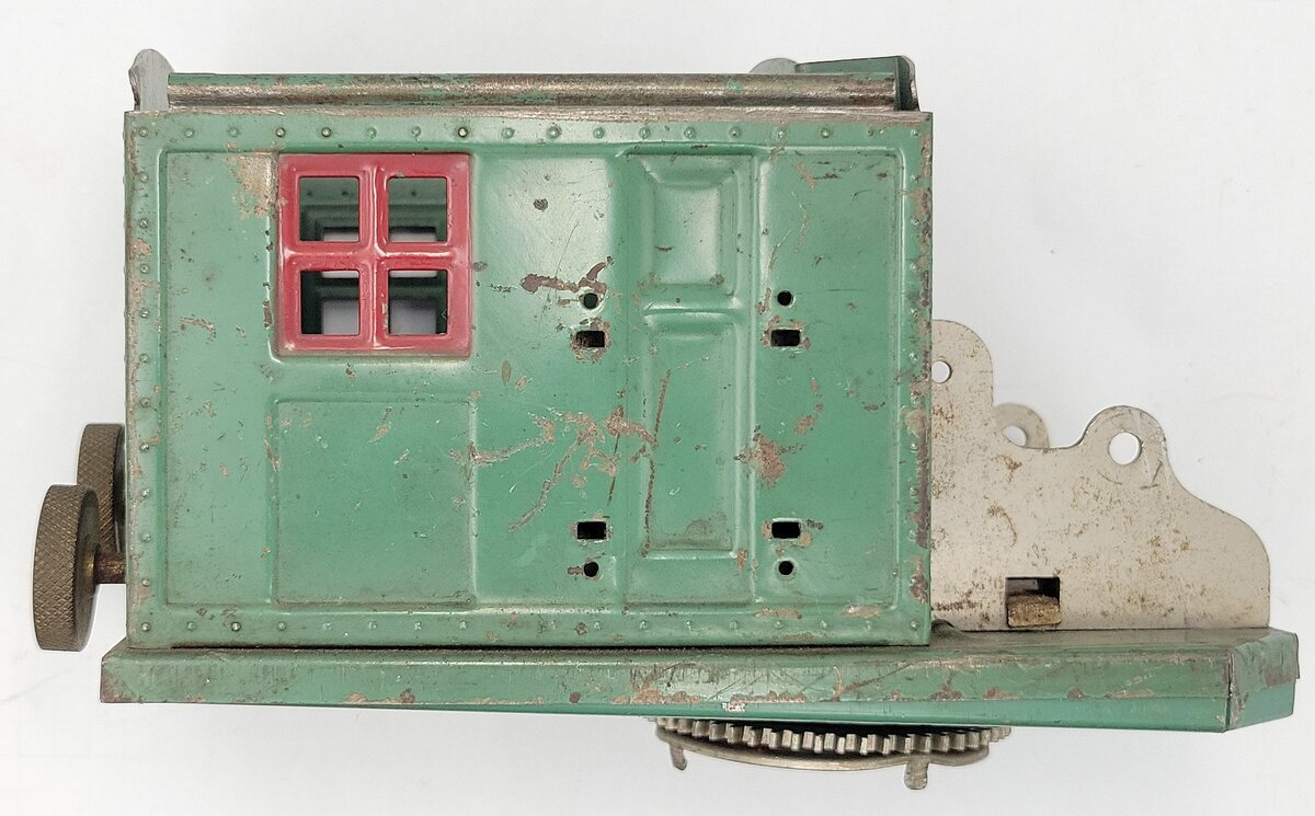 Lionel 219-100 Derrick Car Green Cab and Upper Platform with Gear Assembly