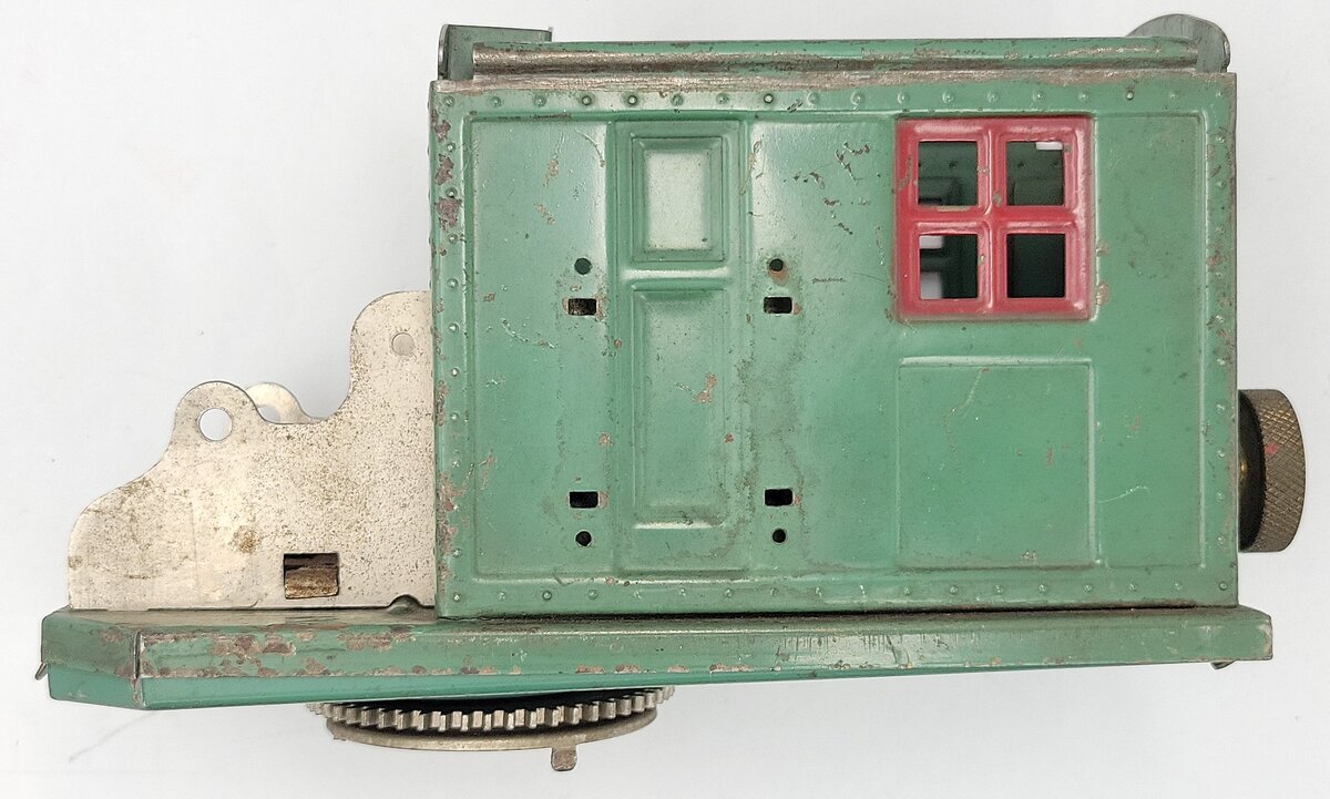 Lionel 219-100 Derrick Car Green Cab and Upper Platform with Gear Assembly