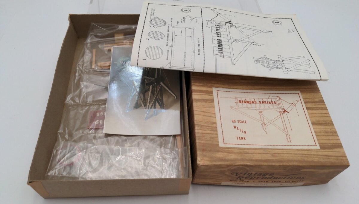 Acme VR-1 HO / HOn3 Scale By Diamond Springs Water Tank Kit