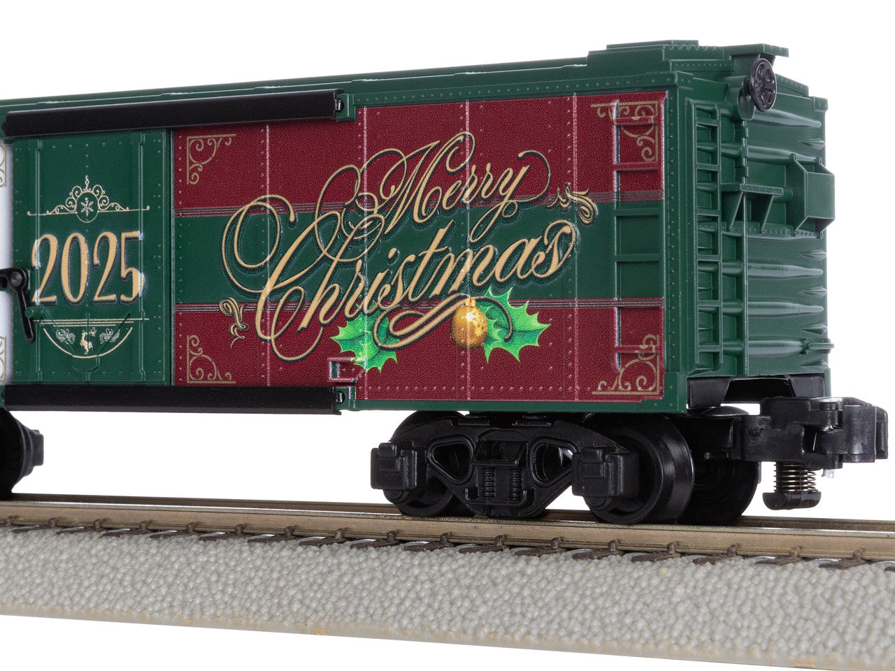 American Flyer 2519010 O 2025 Christmas Boxcar