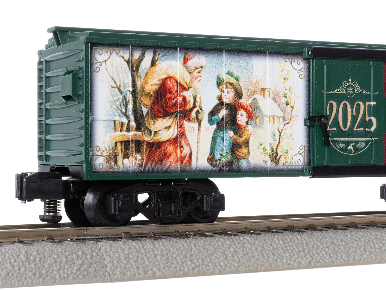 American Flyer 2519010 O 2025 Christmas Boxcar