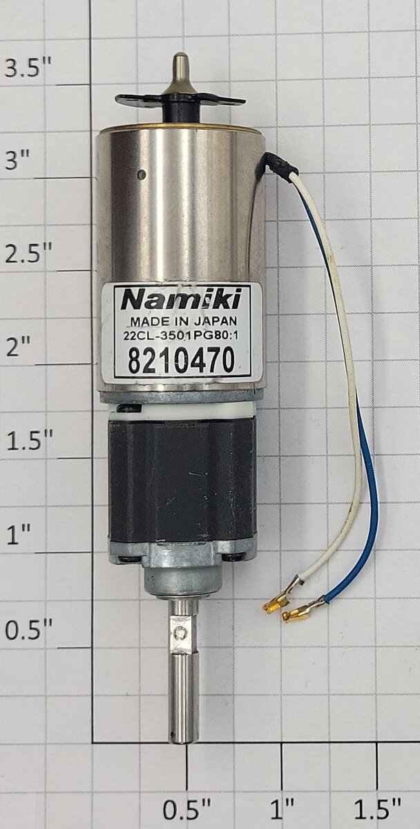 Namiki 22CL-3501PG 80:1 12-Volt DC Can Motor