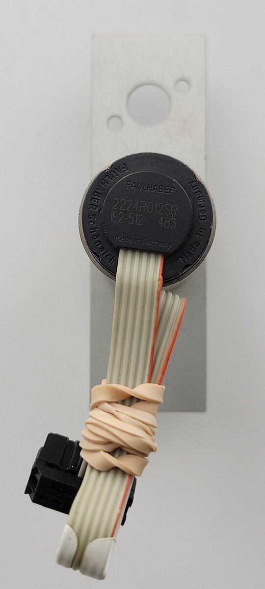 Faulhaber 2224R012SR 12-Volt Brushless DC Can Motor with Pinion Gear