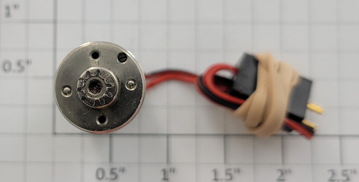 Escap C 11 104 0 12-Volt DC Can Motor with Pinion Gear