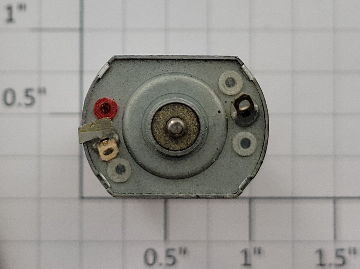 Mabuchi FF-130RHX 12-Volt DC Flattop Can Motor