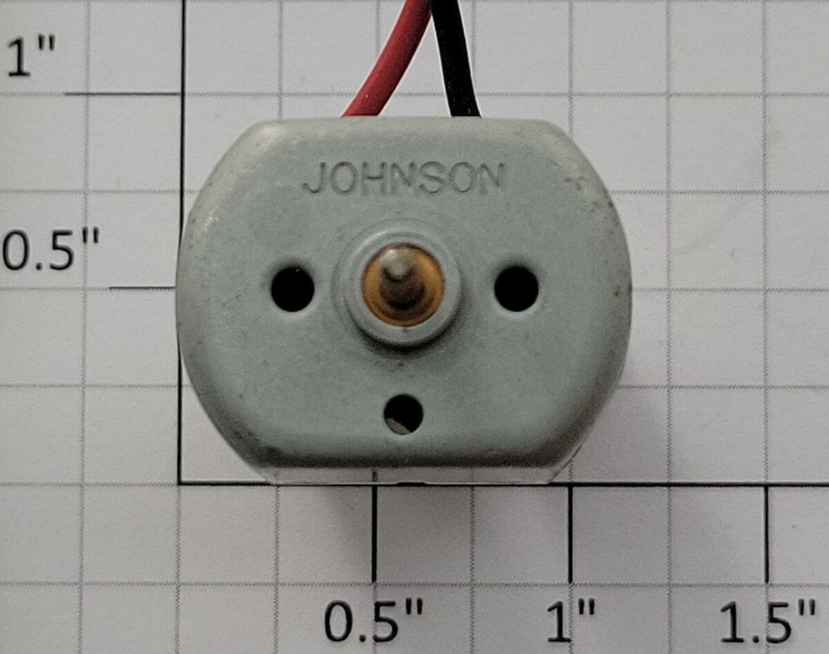 Johnson 28020 12-Volt DC Can Motor with Wire