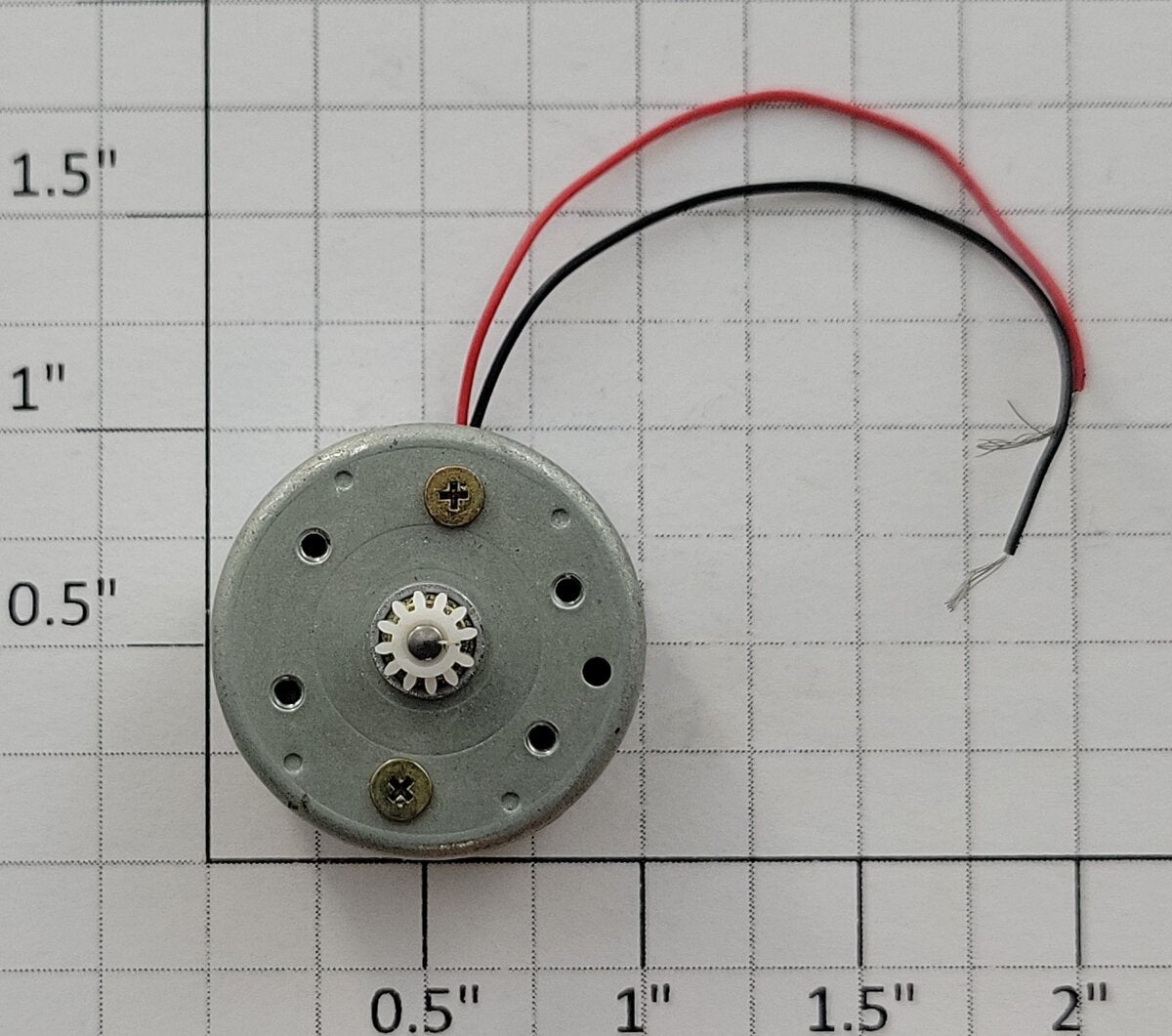 Mabuchi RF-300PA-12330 12-Volt DC Can Motor with Wire