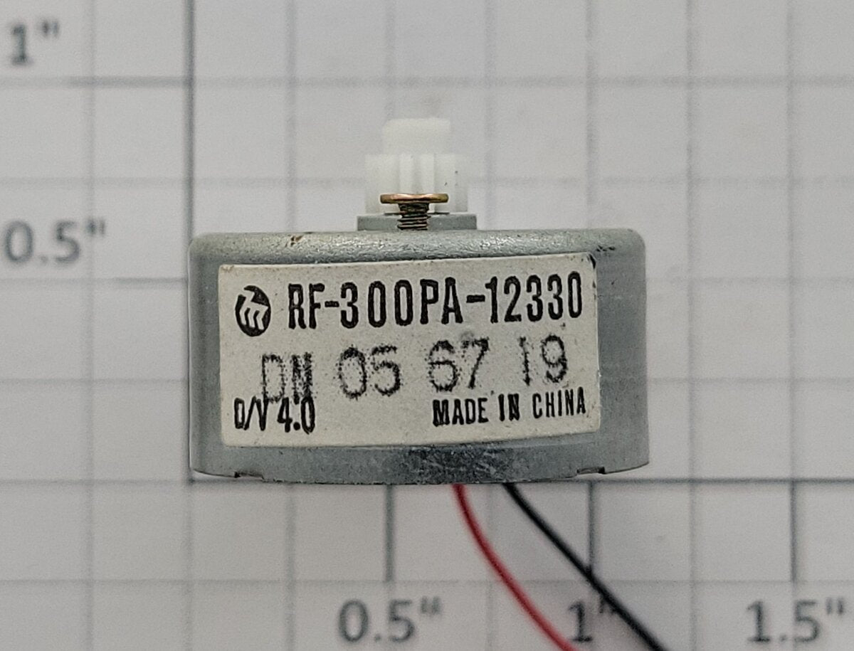 Mabuchi RF-300PA-12330 12-Volt DC Can Motor with Wire