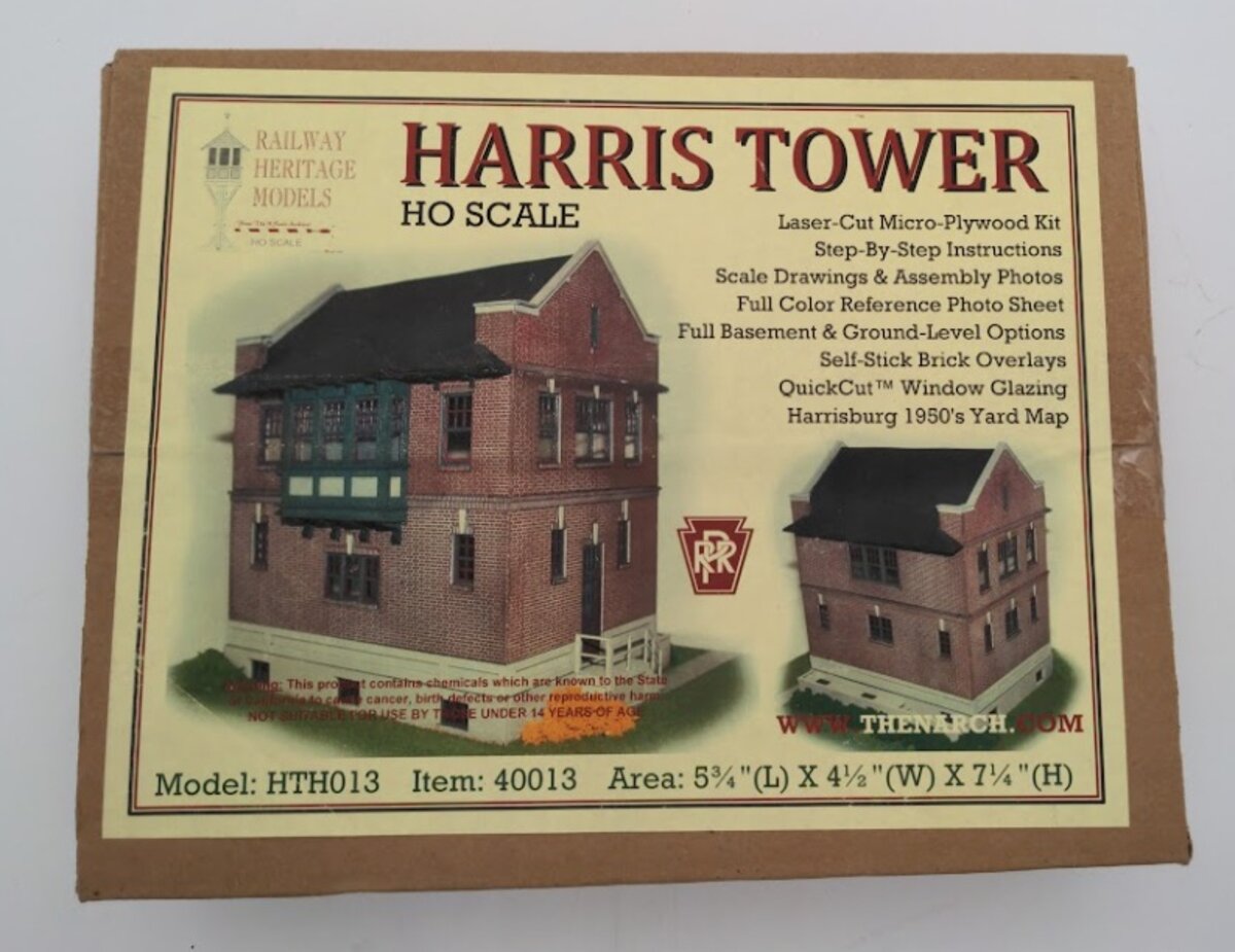 Railway Heritage Models 40013 HO Pennsylvania Railroad Tower Building Kit