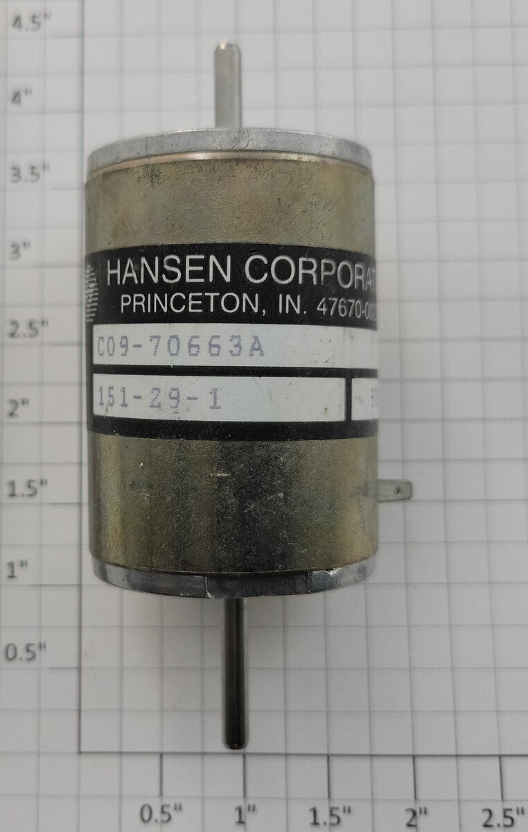 Hansen C09-70663A 12-Volt DC Can Motor
