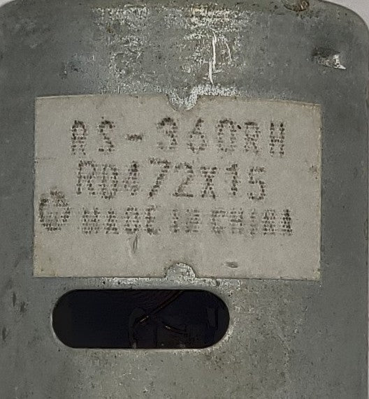 Mabuchi RS-360RH 12-Volt DC Can Motor