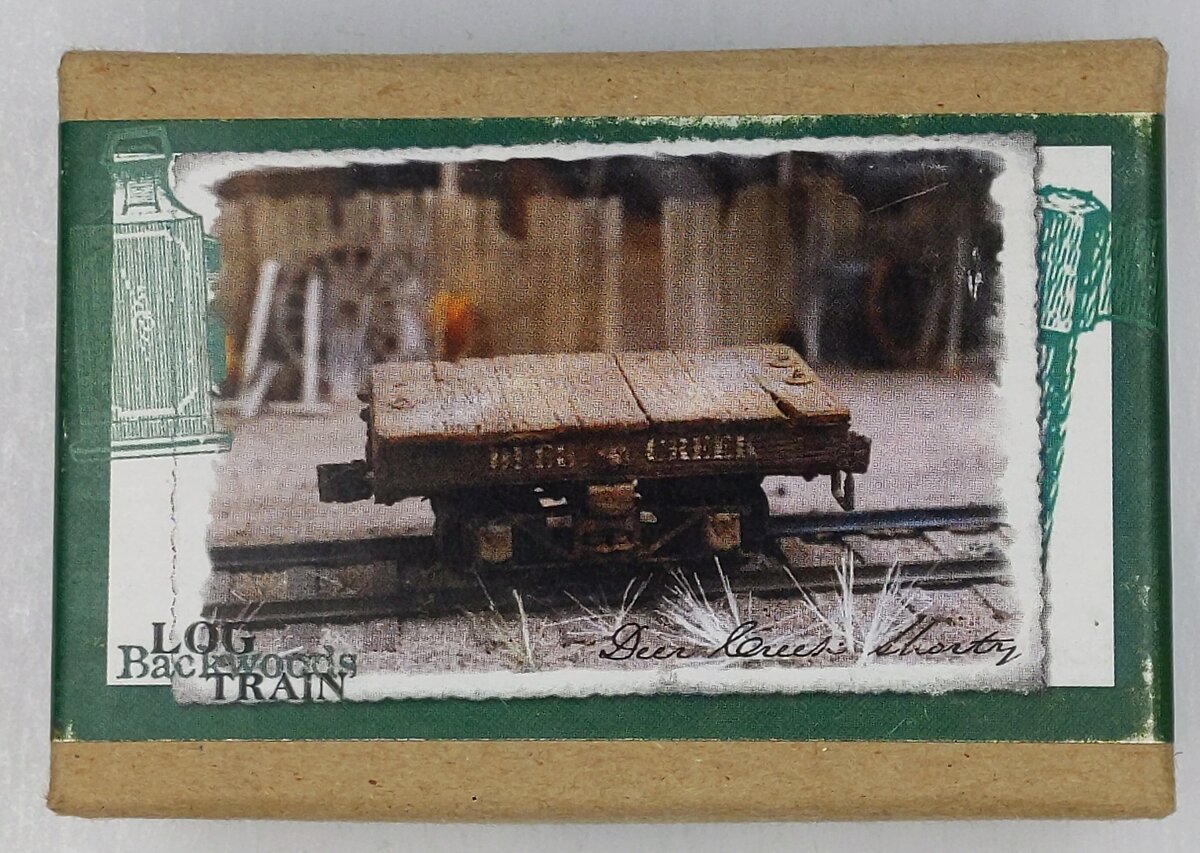 Sierra West LT6b HOn3 3 Short Flat Cars without Load Limited Run Log Car Kit