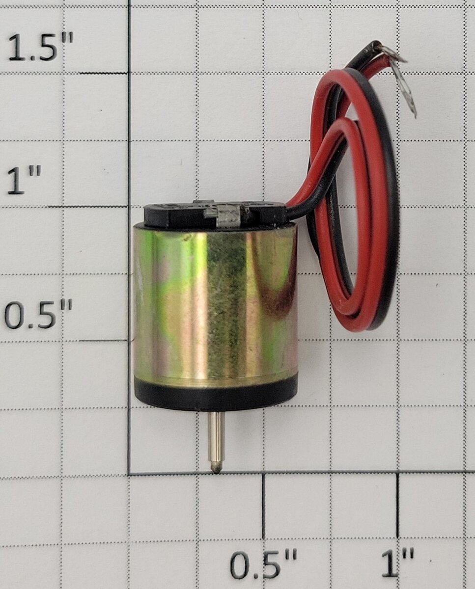 Faulhaber 1516E1.5S 4-Volt DC Can Motor with Wire