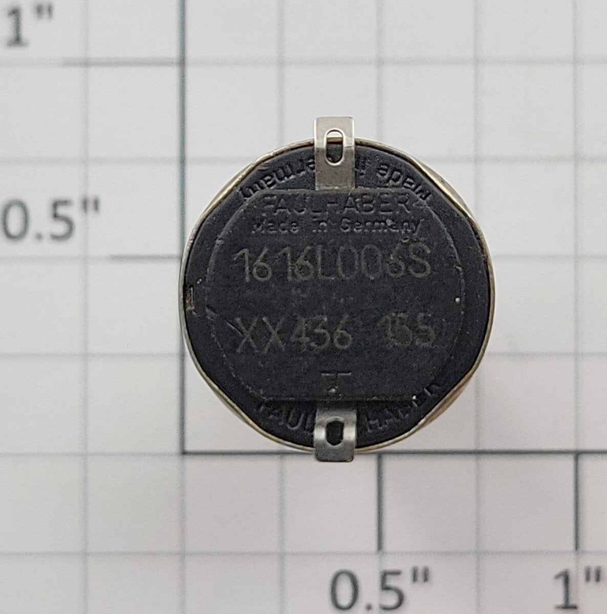 Faulhaber 1616E006S 6-Volt Can Motor with 6mm Pinion Gear