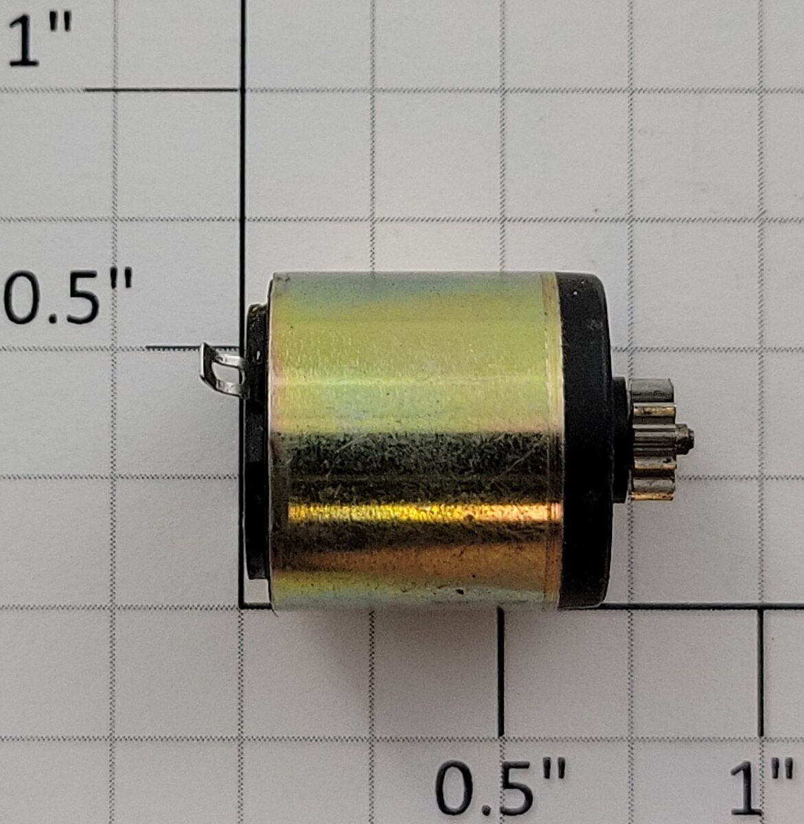 Faulhaber 1616E006S 6-Volt Can Motor with 6mm Pinion Gear