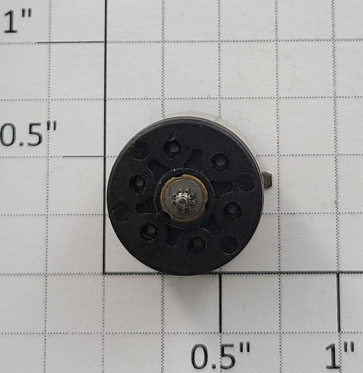 Faulhaber 1616E012S 4-Volt Can Motor with Pinion Gear