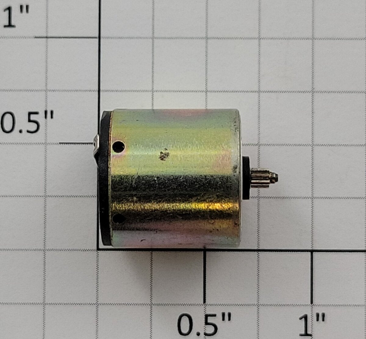 Faulhaber 1616E003G 3-Volt DC Can Motor with Pinion gear