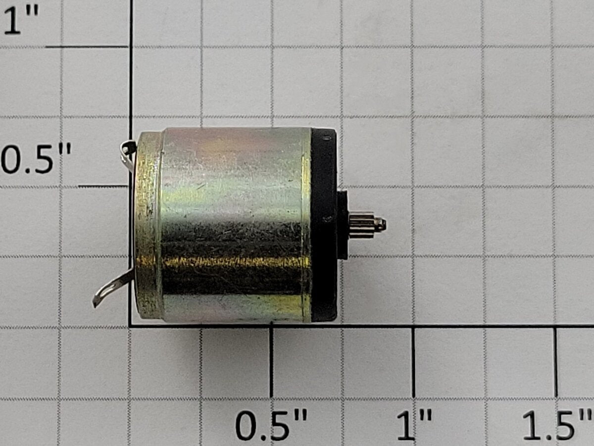 Faulhaber 1717T012S 12-Volt DC Can Motor with Pinion Gear