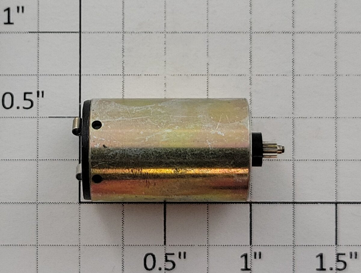 Faulhaber 1524E012S 12-Volt DC Motor with Pinion Gear