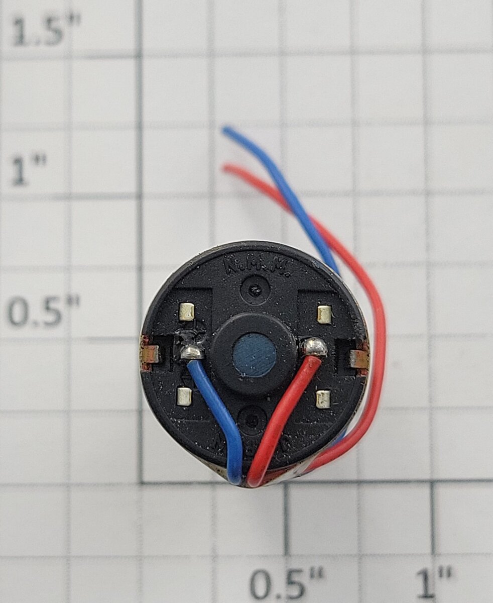 Nihon GM-16154 5-Volt DC Motor with Pinion Gear and Wire
