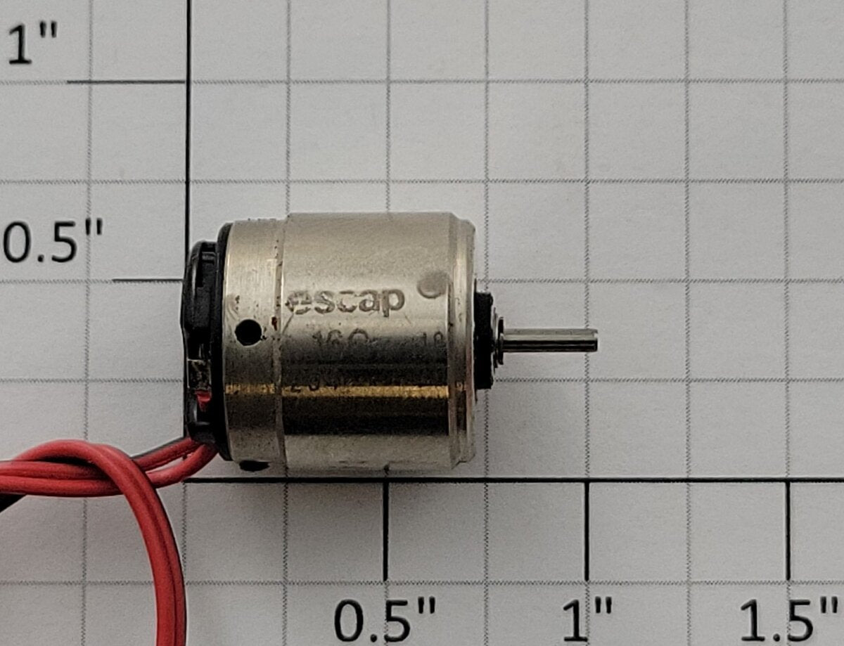 Escap 16C 12-Volt DC Can Motor with Wire