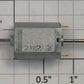 Mitsumi QK1-6876 12-Volt DC Can Micro Motor