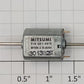 Mitsumi QK1-6876 12-Volt DC Can Micro Motor