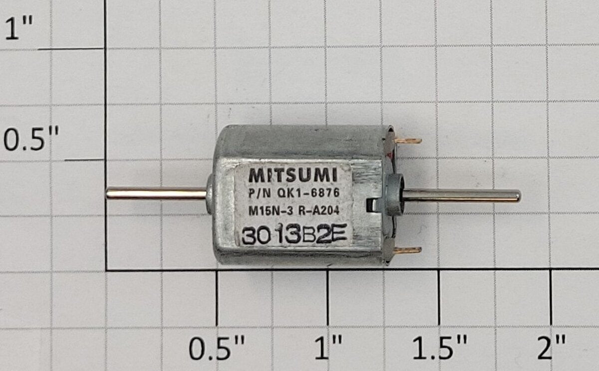 Mitsumi QK1-6876 12-Volt DC Can Micro Motor