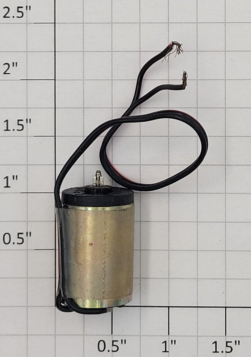 Faulhaber 1624E018S 18-Volt DC Can Motor with 2.0mm Pinion Gear and Wire
