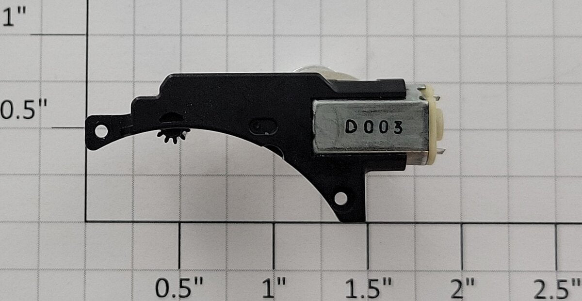 Acme D003 12-Volt Worm Gear Micro DC Can Electric Motor