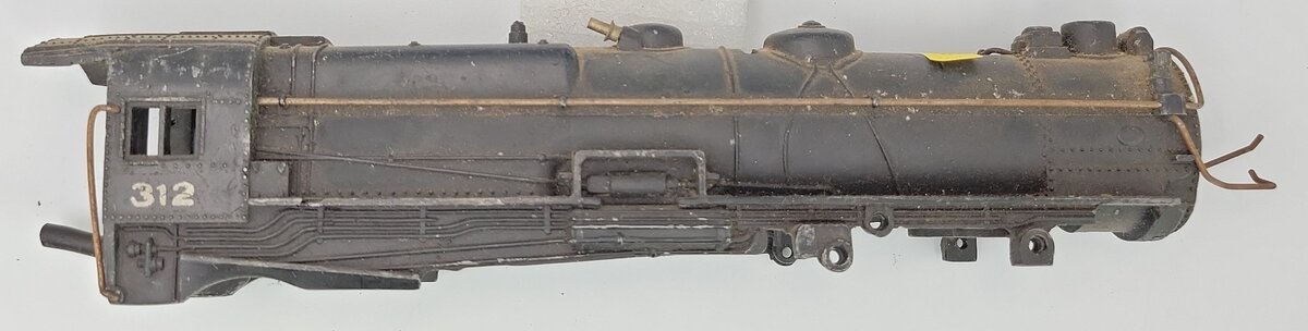 American Flyer PA9423 Diecast Steam Locomotive Boiler Shell #312