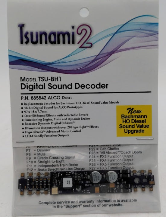 Soundtraxx 885842 TSU-BH1 Digital Sound Decoder ALCO Diesel