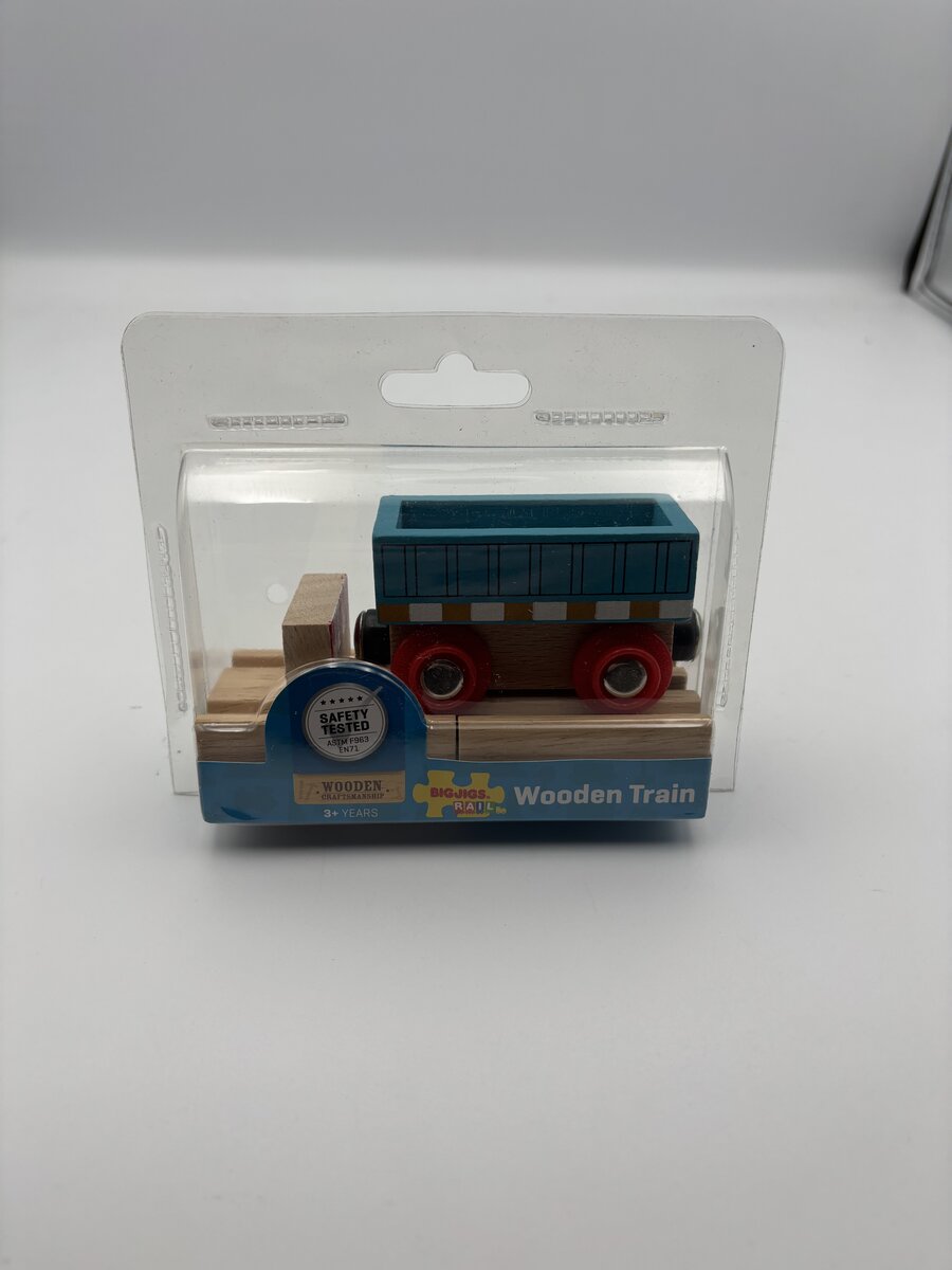 Big Jig Rails BJT483 Wooden Train