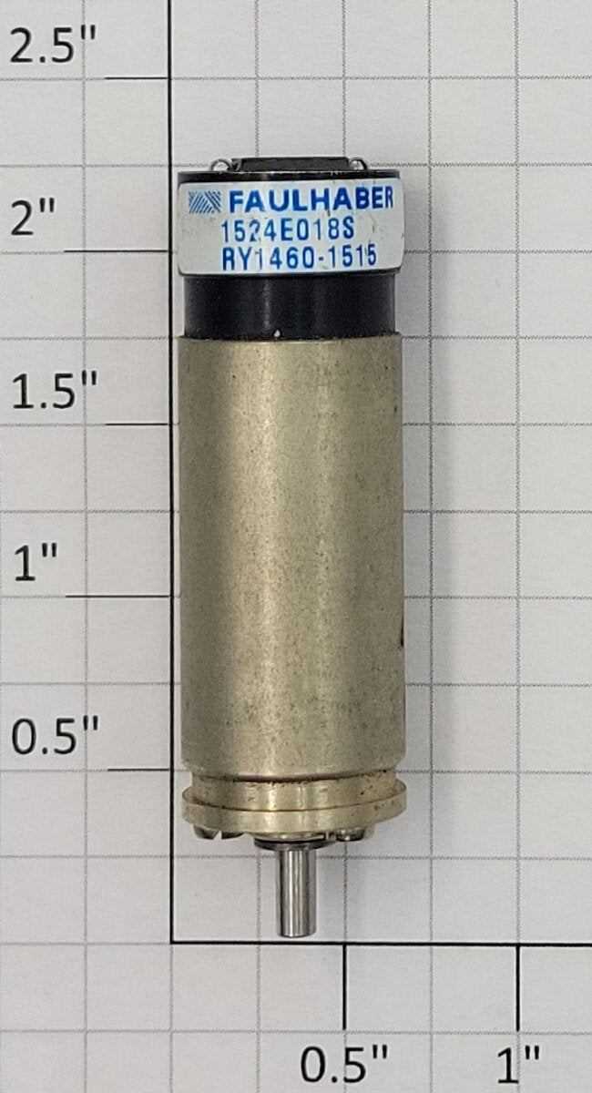 Faulhaber 1524E018SR 18-Volt DC Can Motor with Gearbox