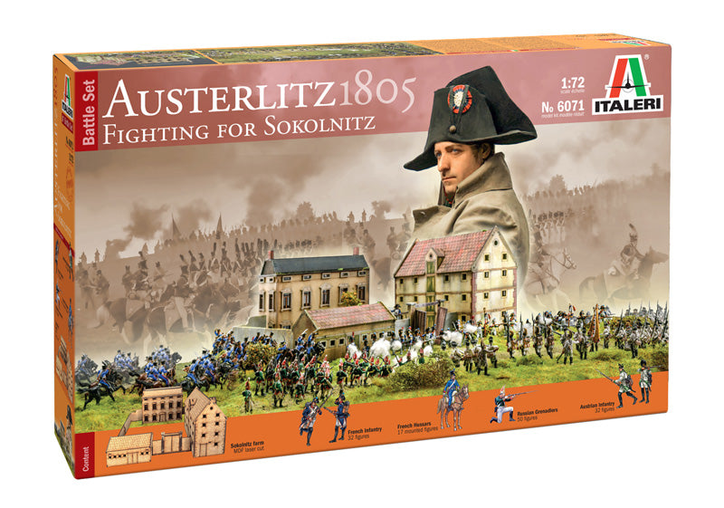 Italeri 6071 1:72 Austerlitz 1805 Battle Set Plastic Model Kit