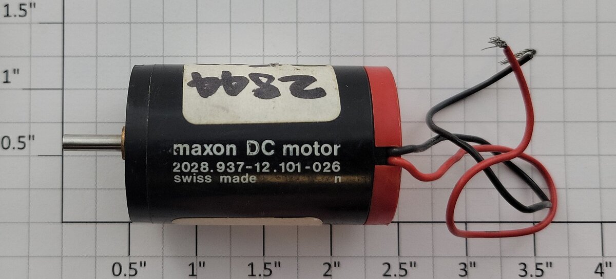 Maxon 2028.937-12.101-026 12-Volt DC Can Motor