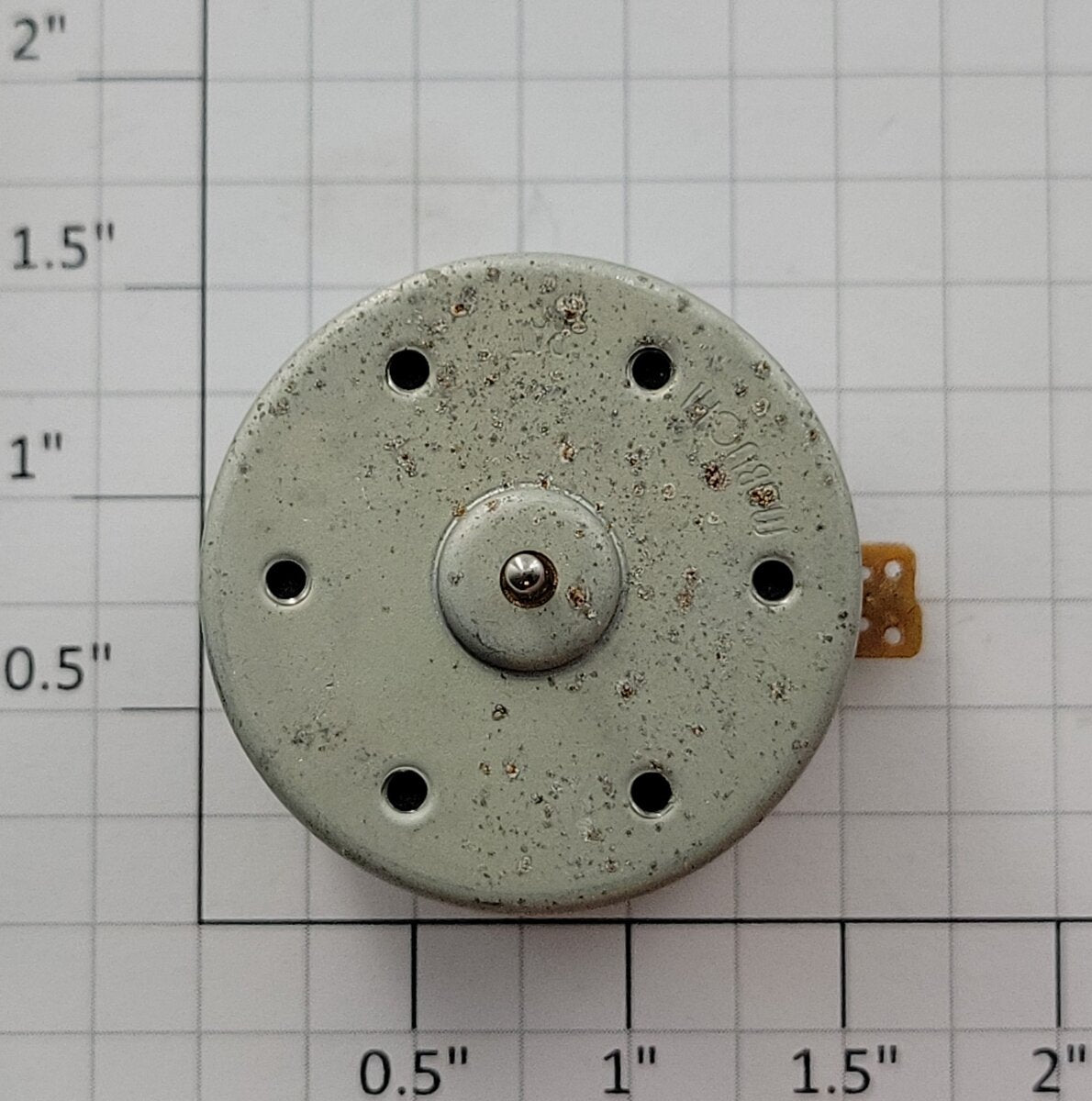 Mabuchi EG-500AD-2F 12-Volt DC Can Motor