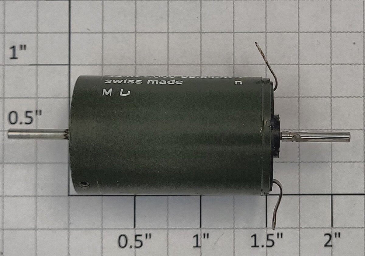 Maxon 44.022.000-00.09-323 12 Volt DC Can Motor with Dual Shafts