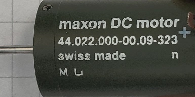 Maxon 44.022.000-00.09-323 12 Volt DC Can Motor with Dual Shafts