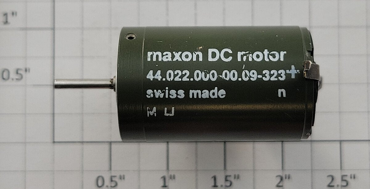 Maxon 44.022.000-00.09-323 12-Volt DC Can Motor