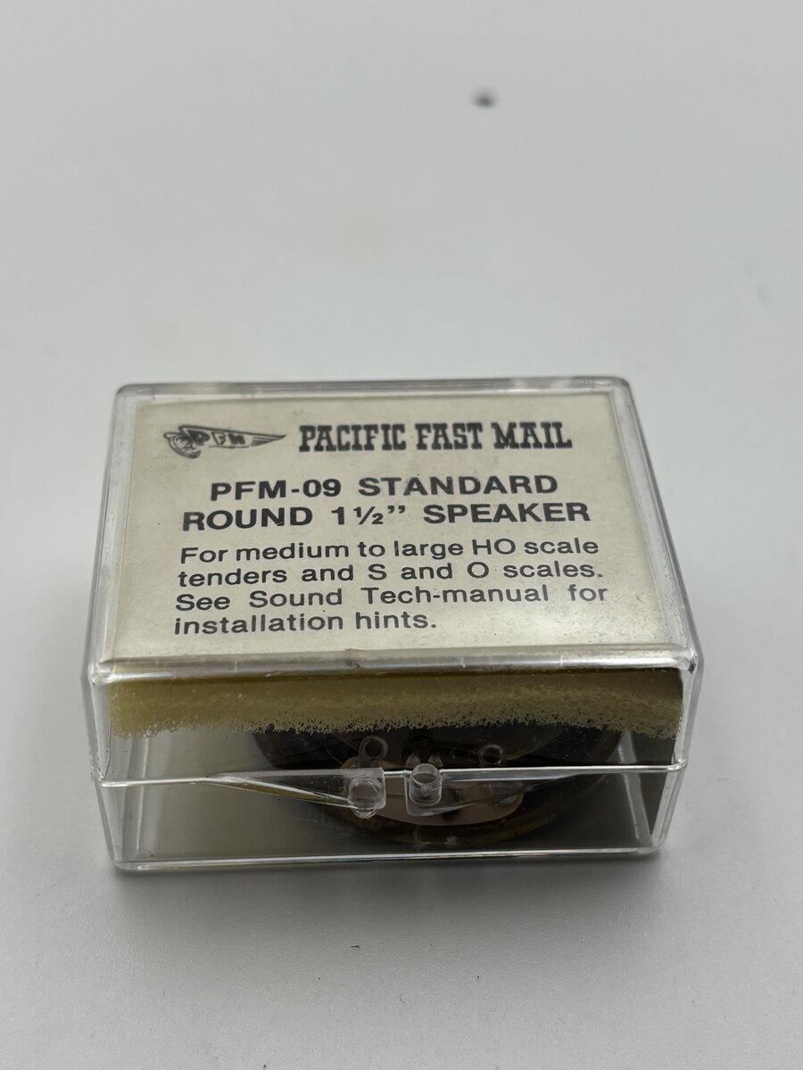 Pacific Fast Mail pfm-09 HO standard round 1 1/2 speaker