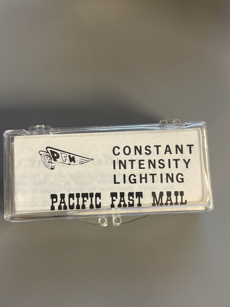 Pacific Fast Mail Constant Intensity Lighting