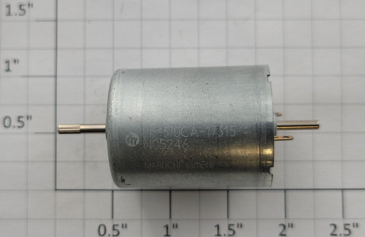Mabuchi RK-370CA-17315 12-Volt DC Can Motor