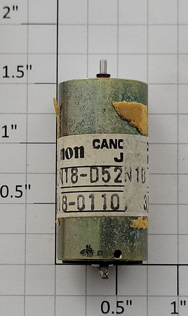 Canon LN18-D52N18 12-Volt DC Can Motor